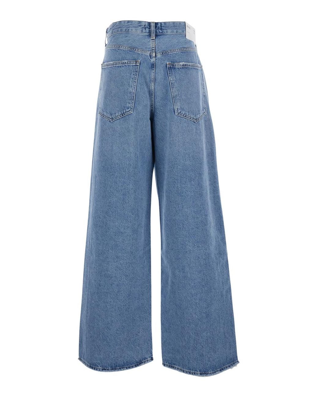 Agolde Blue Jeans Foldable Design