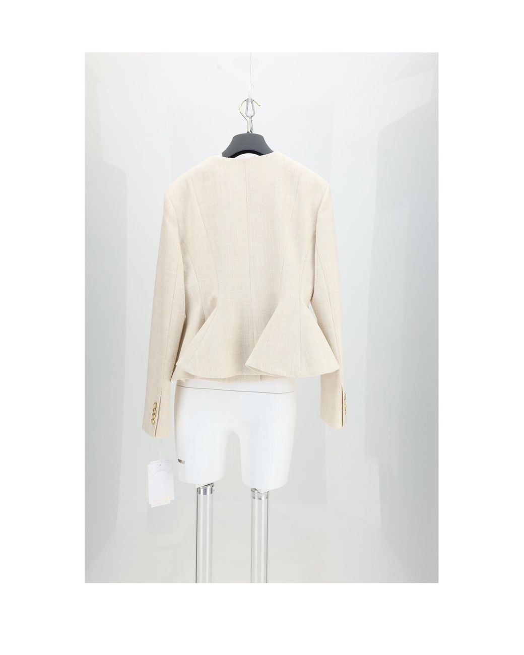 Dior White Mini Skirt Completo