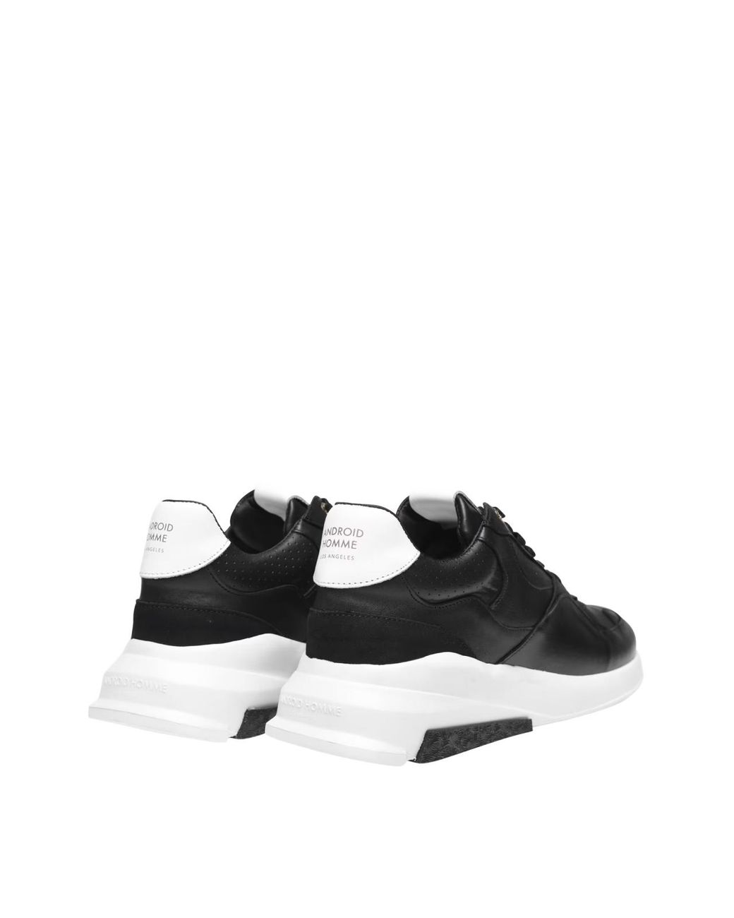 Android Homme Black Malibu Low Top Sneakers Shoes for men