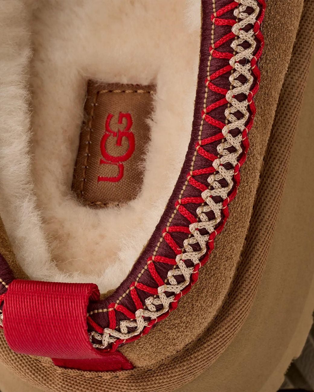 Ugg Brown Slippers Tazz Ii Leather Flat Shoes