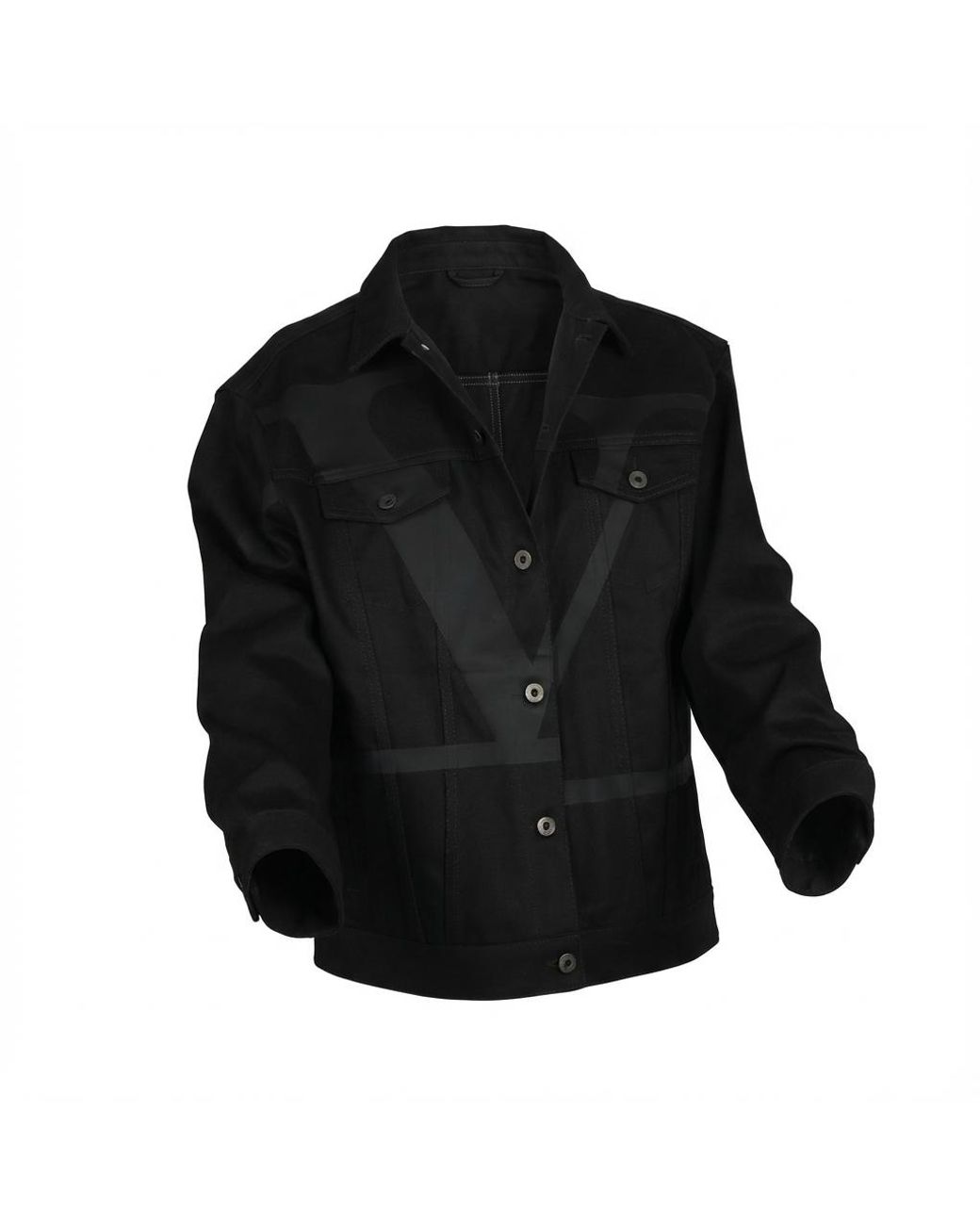 Valentino Black Jacket Clothing