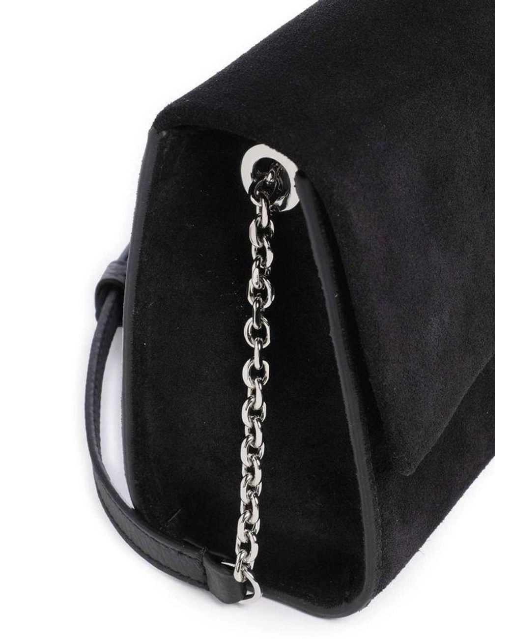 Coccinelle Black Crossbody Bag Cowhide Leather
