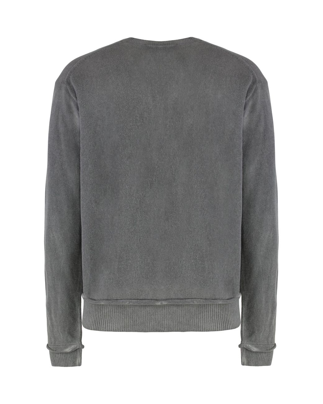 Our Legacy Gray V-Neck Wool Parallel Sweater Merinos for men