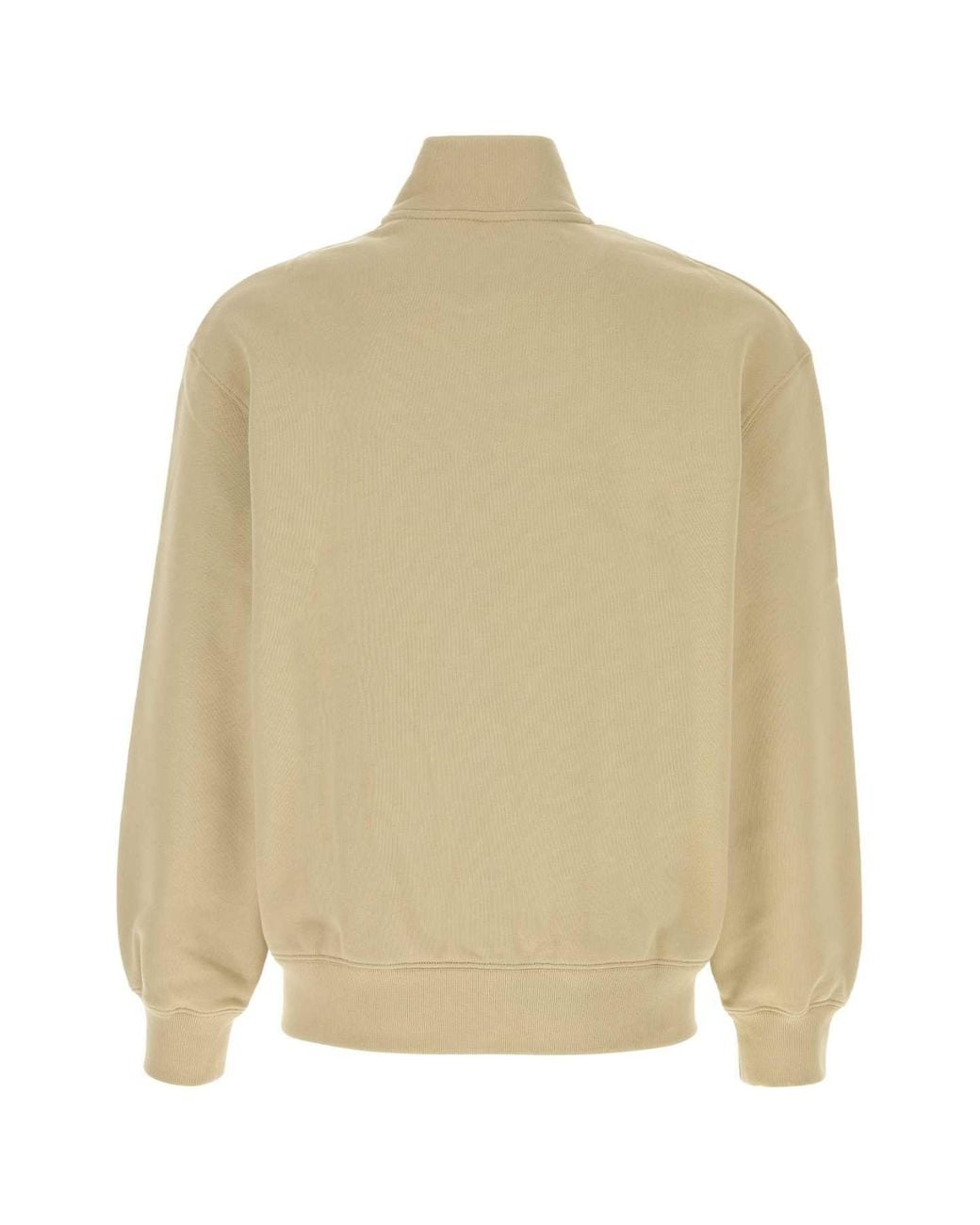 Maison Kitsuné Natural Fox Head Zipped Comfort Sweatshirt for men