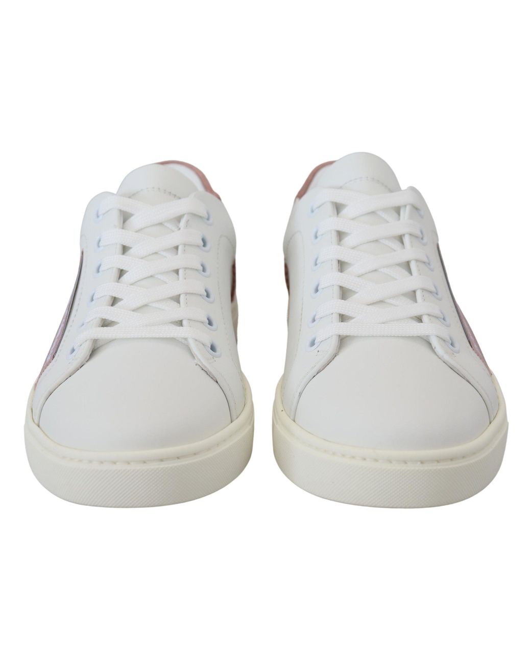 Dolce & Gabbana Black Chic Leather Low-Top Sneakers