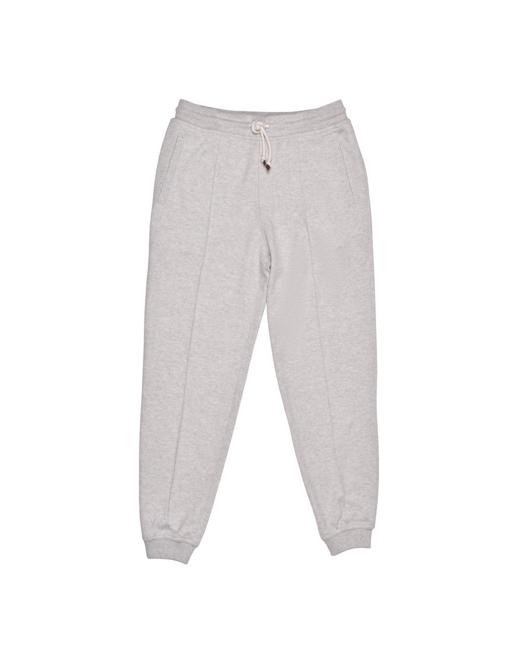 Brunello Cucinelli Gray 100% Cashmere Athletic Fashion Gym/Sweatpants for men