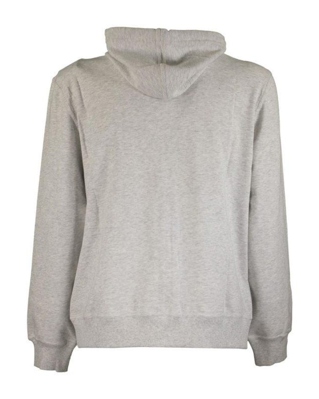 Brunello Cucinelli Gray Light Zip Hoodie Jacket for men