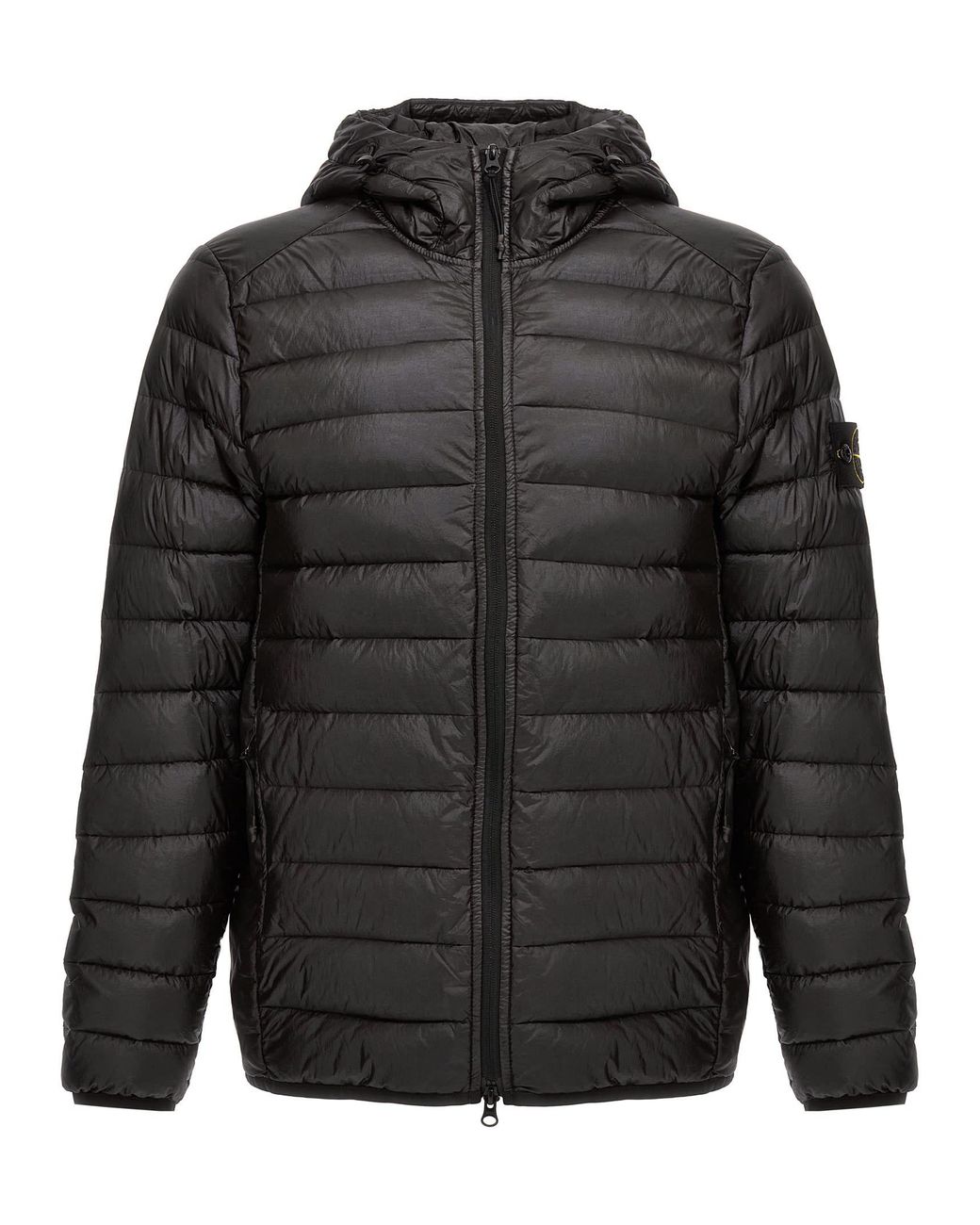 Stone Island Loom Woven Chambers R-nylon Down-tc Down Jacket in Black ...