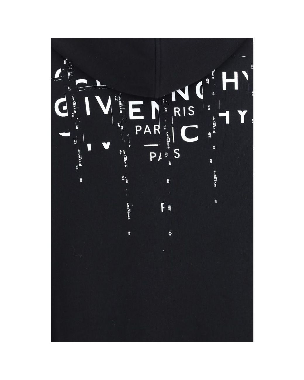 Givenchy Blue Black Cotton Sweatshirt for men