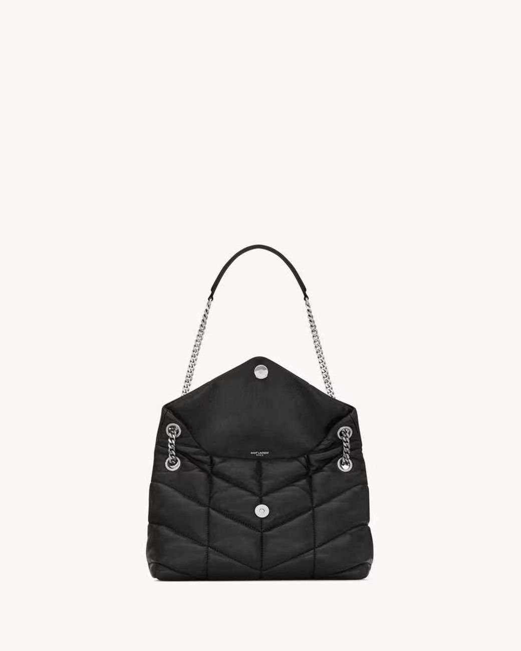 Saint Laurent White Saint Laurent Sac Sl Shoulder Bag