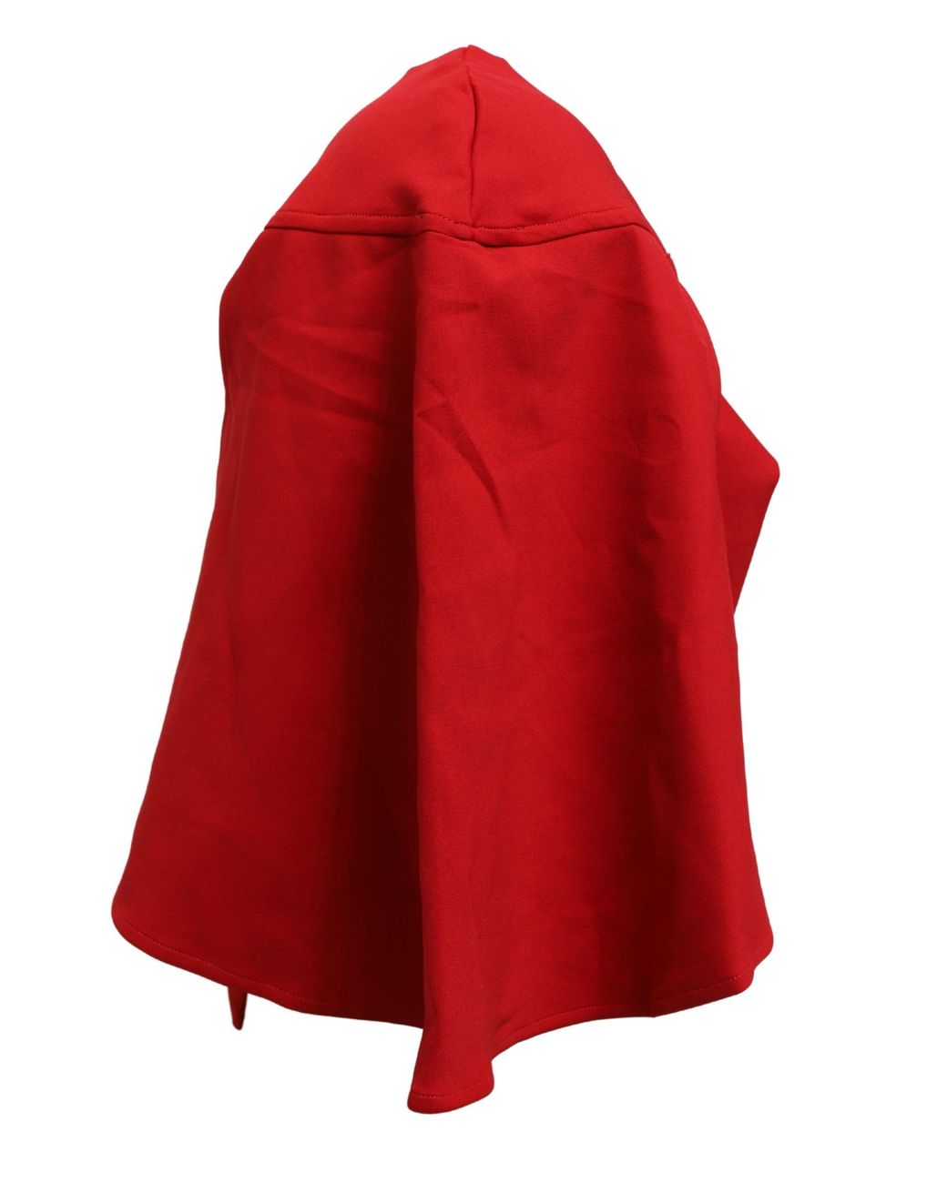 Dolce & Gabbana Red Polyester Whole Head Wrap Capello Hat