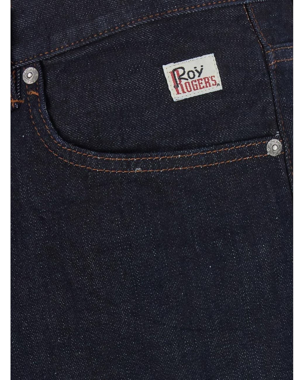Roy Rogers Blue Jeans Dapper Re-Search Denim Cotton for men