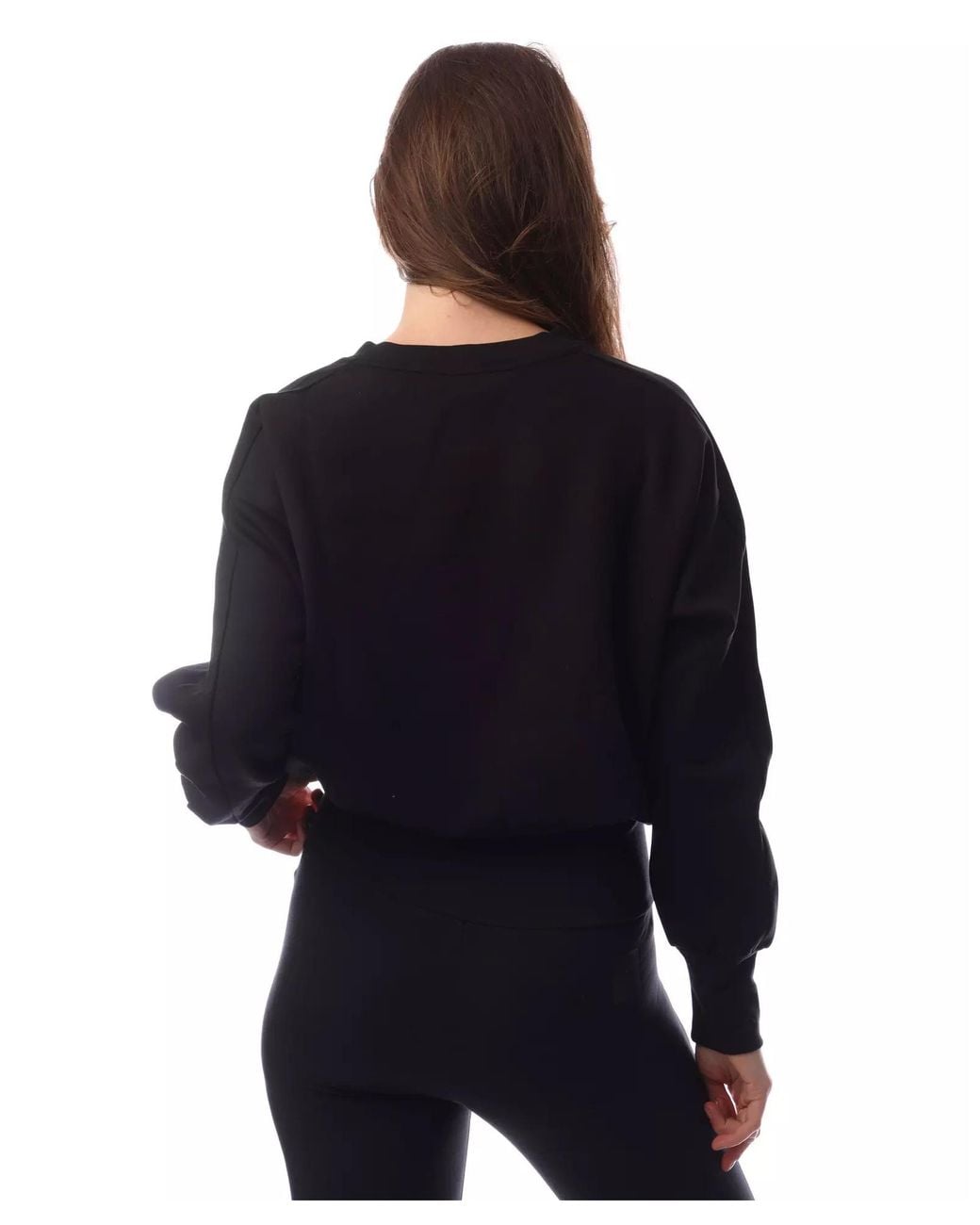 Emporio Armani Blue Crewneck Logo Sweatshirt Clothing Knitwear