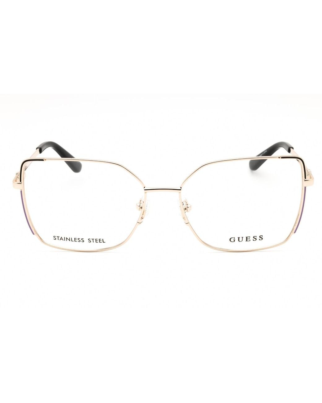 Guess Black Guess Gu50223 Metal Frame Eyeglasses