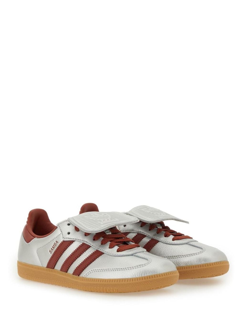 Adidas Brown Samba Lt Sneakers Leather Trainers