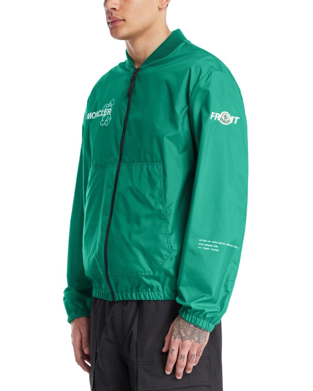 Moncler Green Genius X Frgmt Ostria Bomber Jacket for men