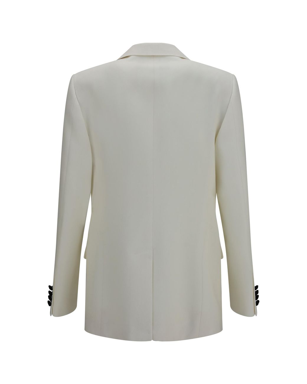 Valentino Gray Two-Tone Wool Jacket Merino Ovis Aries for men