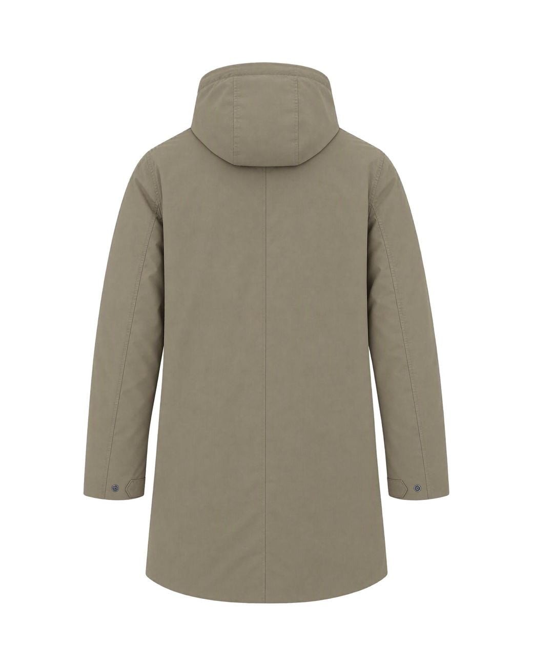K-Way Gray Jacket Thomas Micro Canvas Main Fabric: Cotton for men