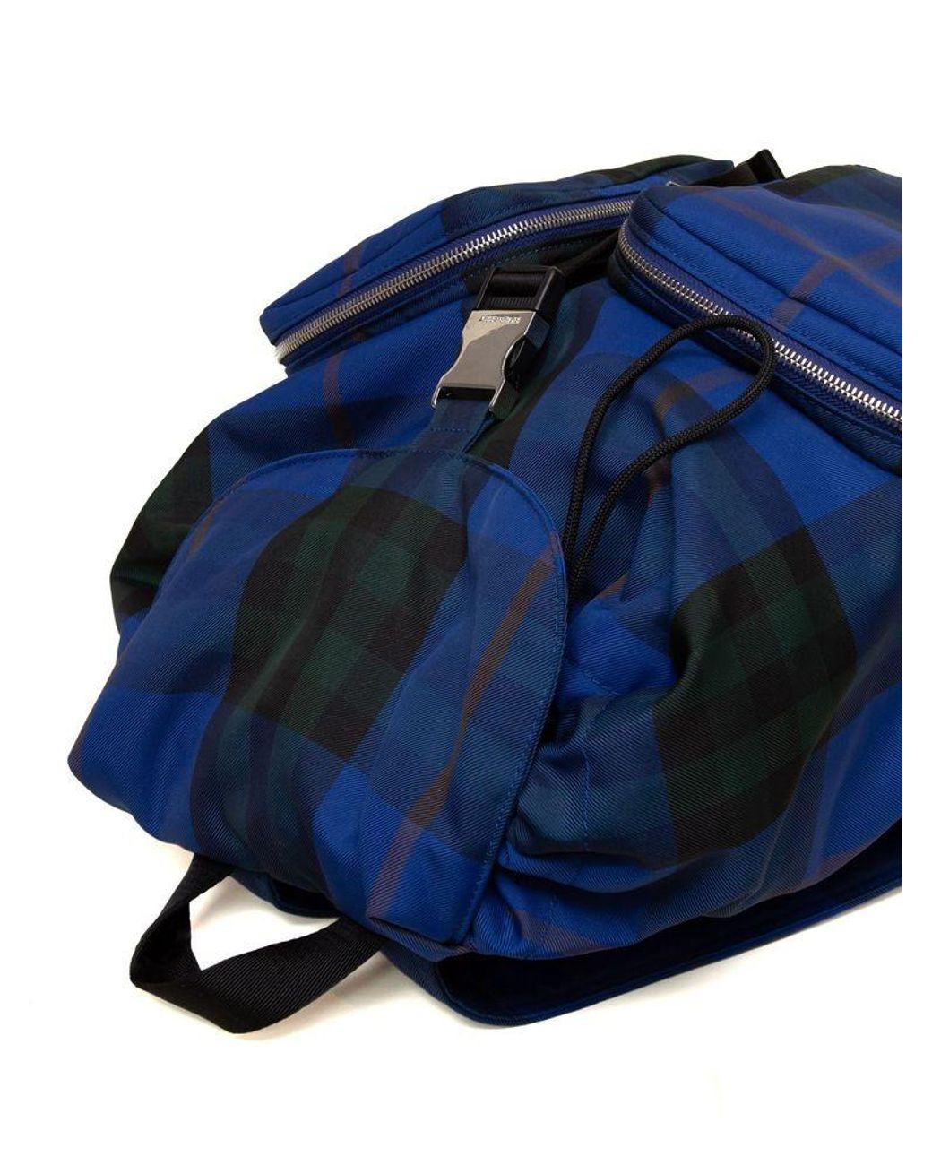 Burberry Blue Backpack Polyester Polyurethane for men