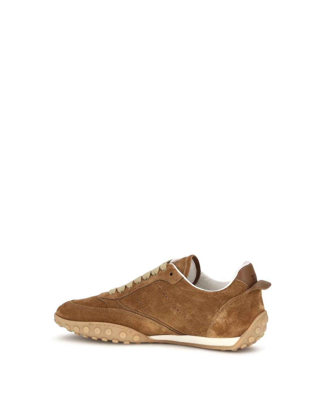 Tod's Metallic Sneakers Suede Upper: Trainers