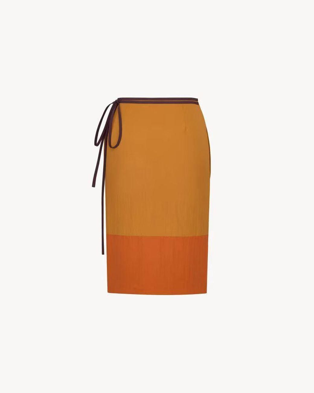 Saint Laurent White Saint Laurent E26 Skirt — Doré