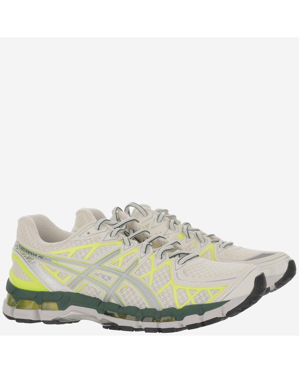 Asics Green Gel-Kayano 20 Sneakers Polyester Trainers