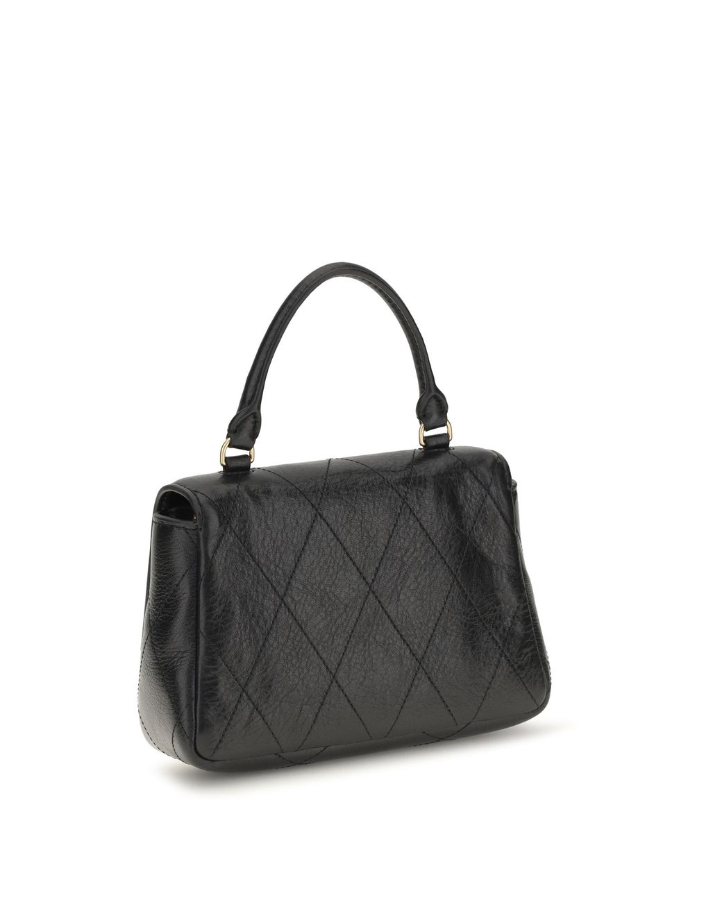 Tory Burch Black Charlie Mini Handbag Calf Leather Bos Taurus Wallet