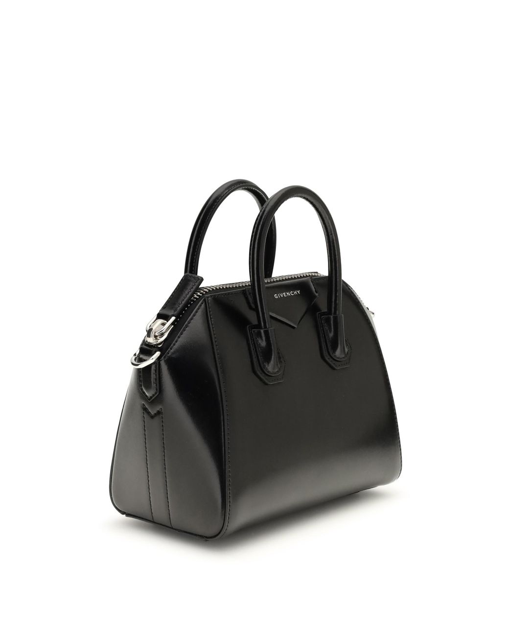 Givenchy Black Box Leather Antigona Mini Handbag