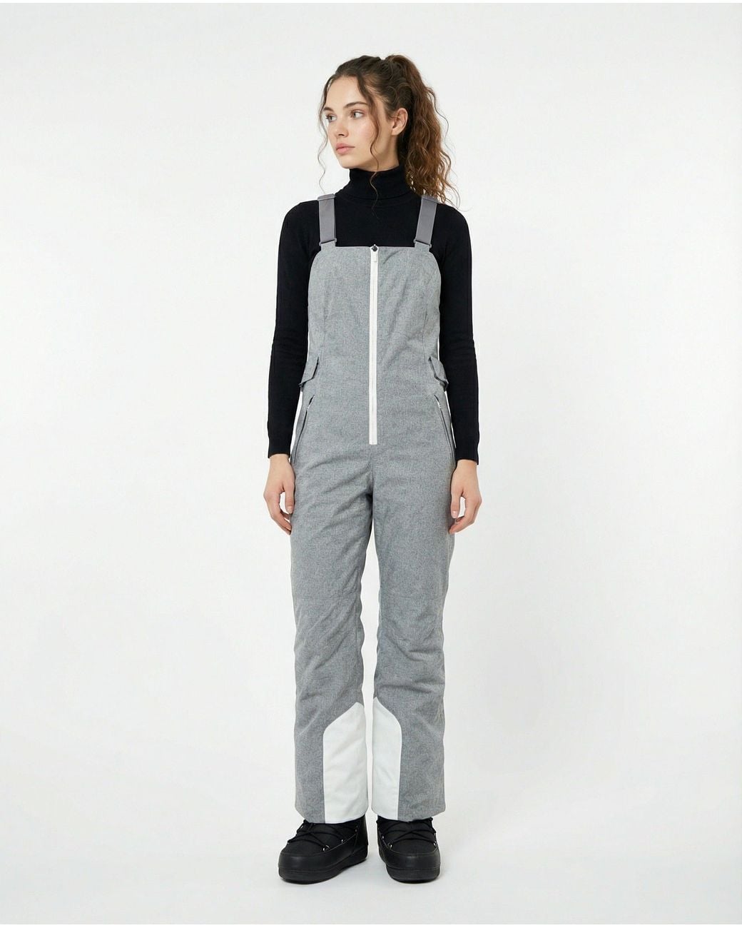Brunello Cucinelli White Light Wool Ski Suit