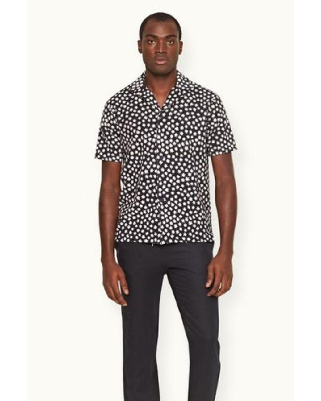 Orlebar Brown Black Howell Star-279025-Night Iris, Clothing for men