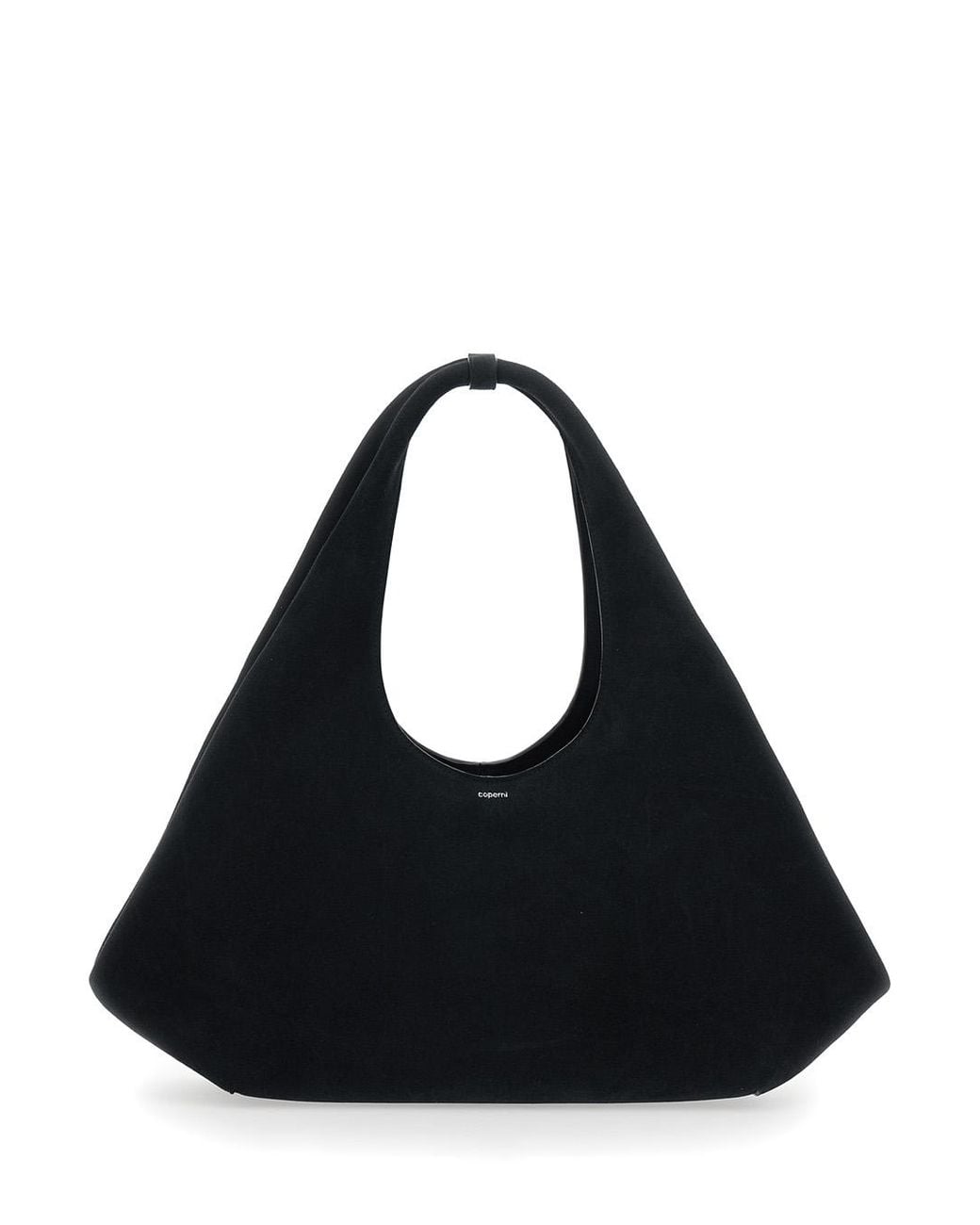 Coperni Black Shoulder Bag Suede