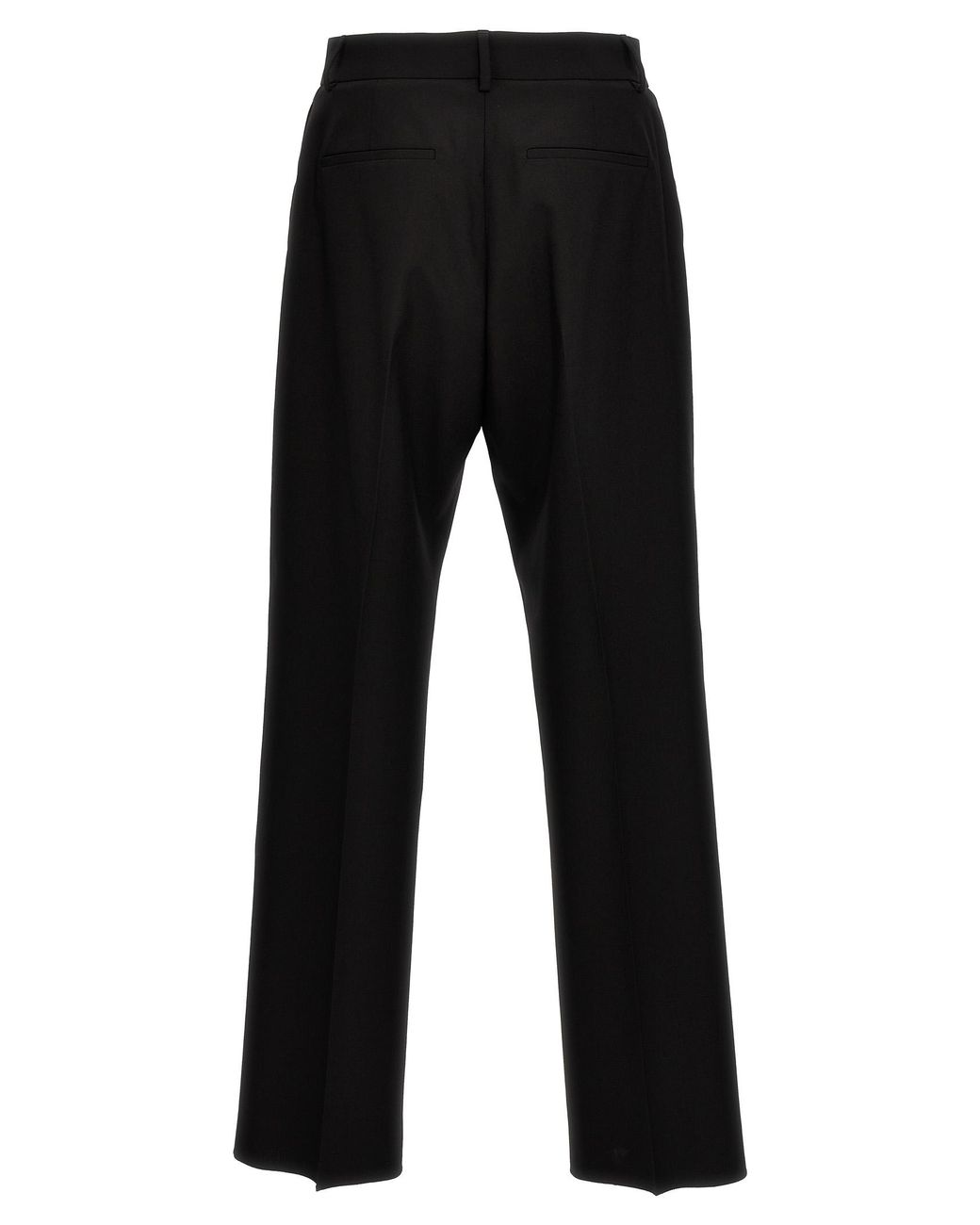 Valentino Garavani Black Wool Pants Virgin for men