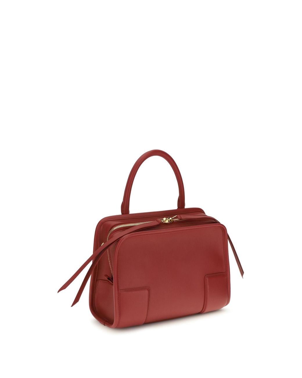 Loewe Red Handbag Small Amazona 180 Calf Leather Bag