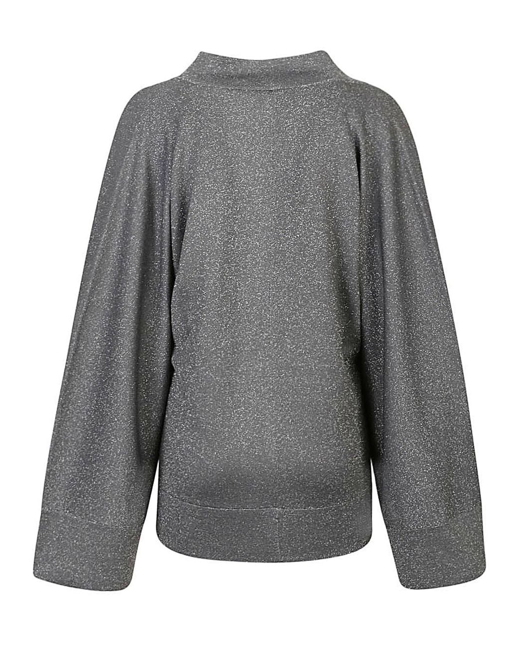 Circus Hotel Gray Viscose Short Kimono