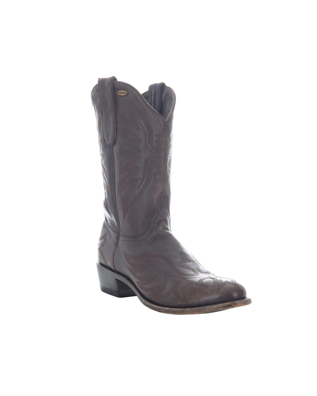 Mexicana Brown Boots Aguila Leather