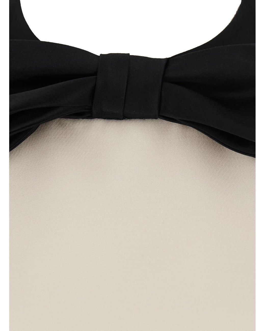 Valentino Natural Halterneck Wool-Silk Blend Dress