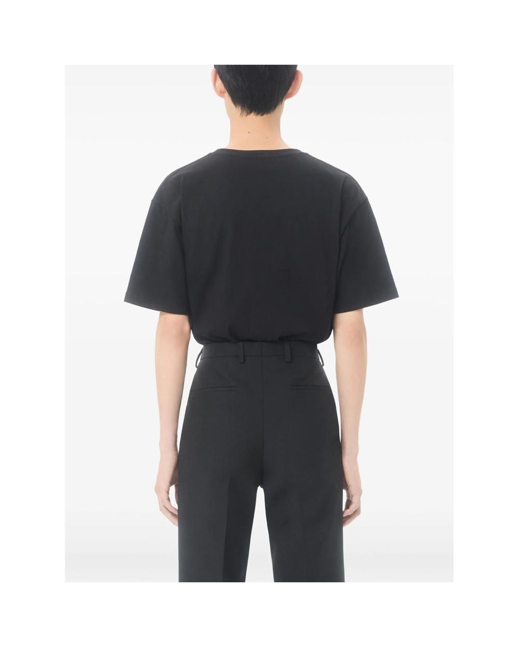Valentino Black T-Shirt Cotton Cotton: 100. T-Shirts for men