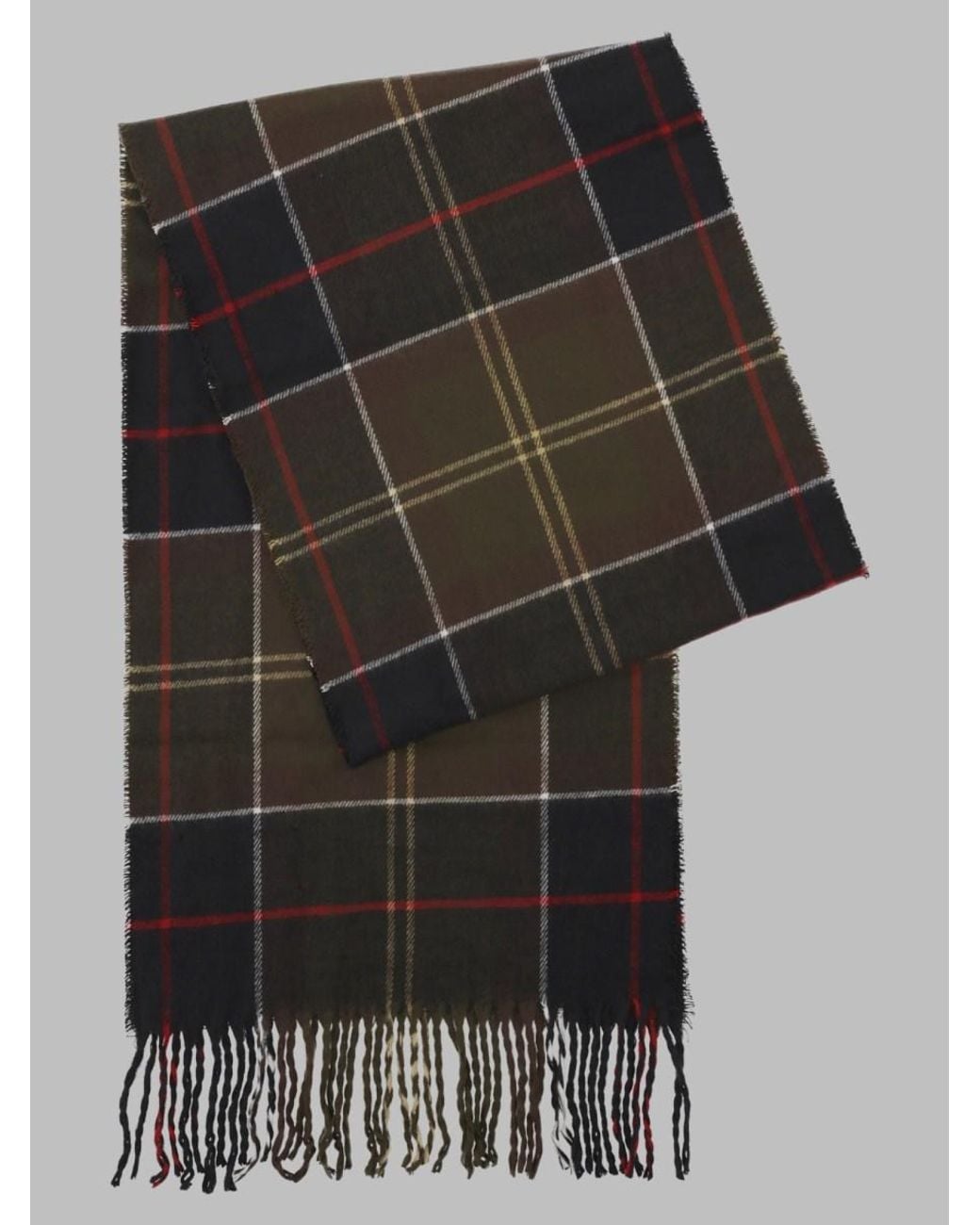 Barbour Black Swinton Beanie And Galingale Scarf Set Acrylic/Acrylic Cotton Hat for men