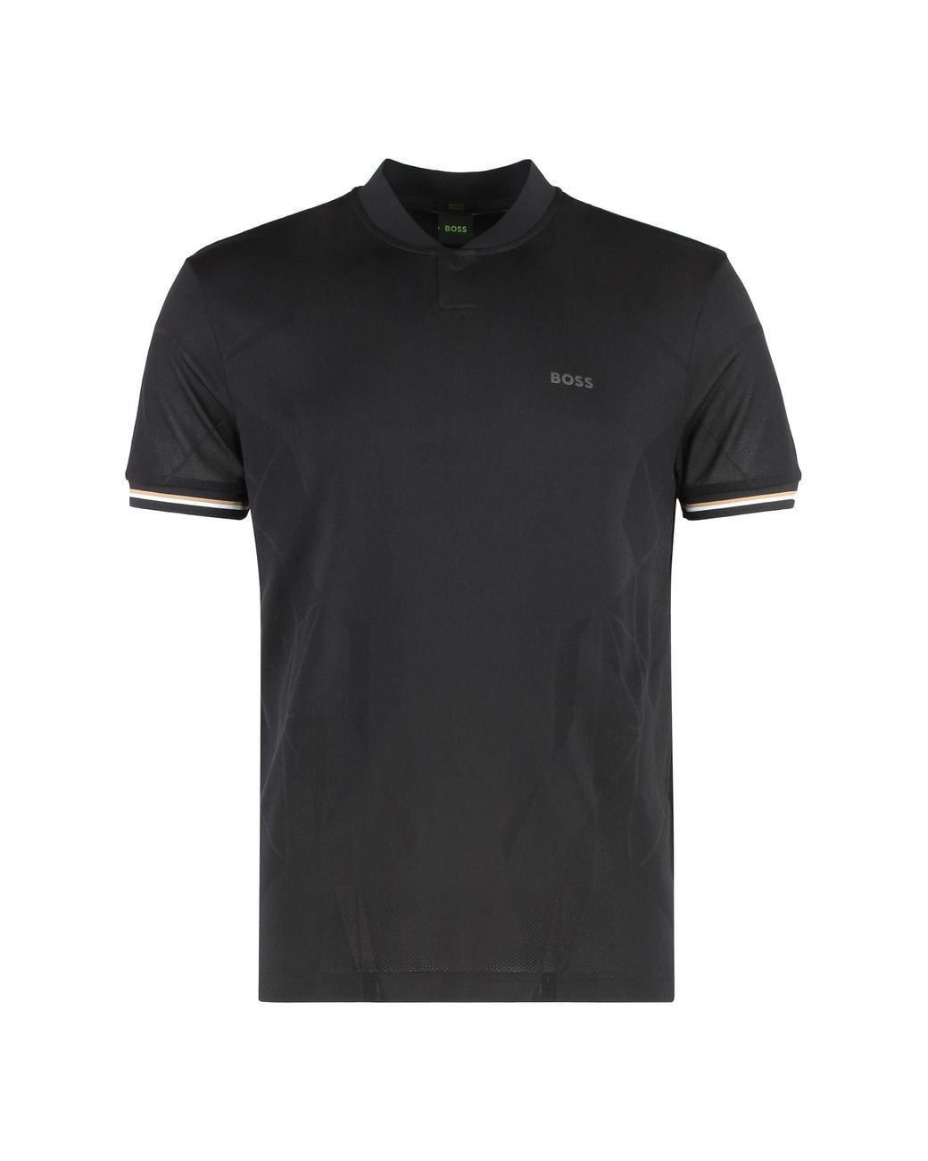 Boss Black Techno Fabric T-Shirt Polyester T-Shirts for men