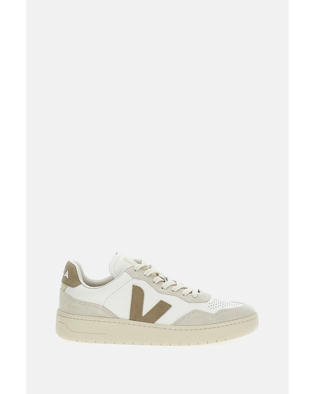 Veja V90 Leather Sneakers in White for Men | Lyst