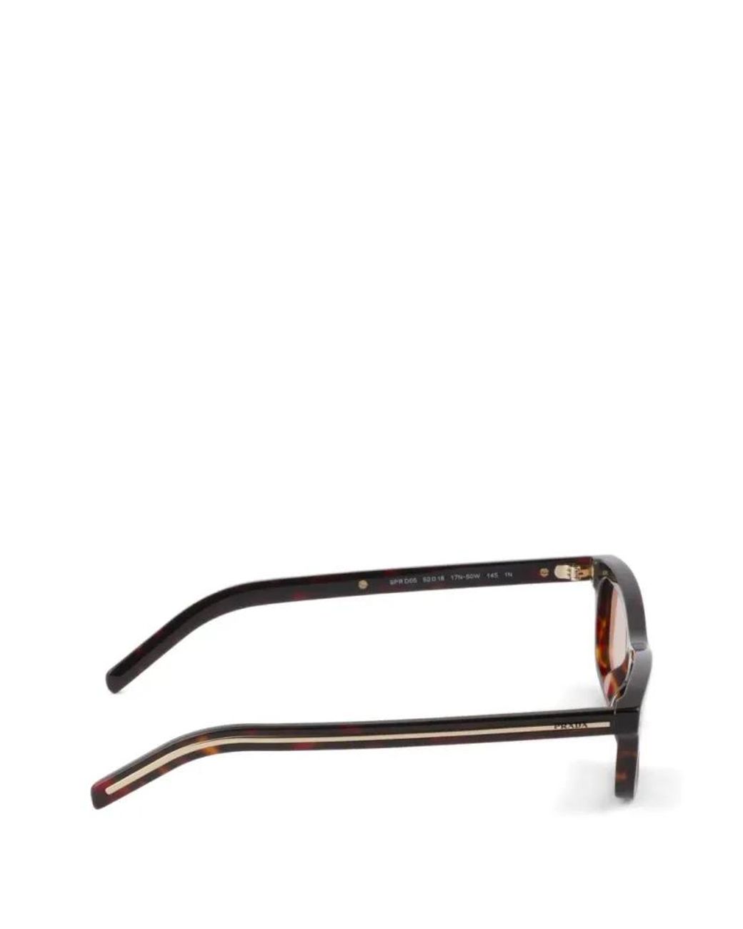 Prada Pink Sunglasses With The Iconic Metal Plaque