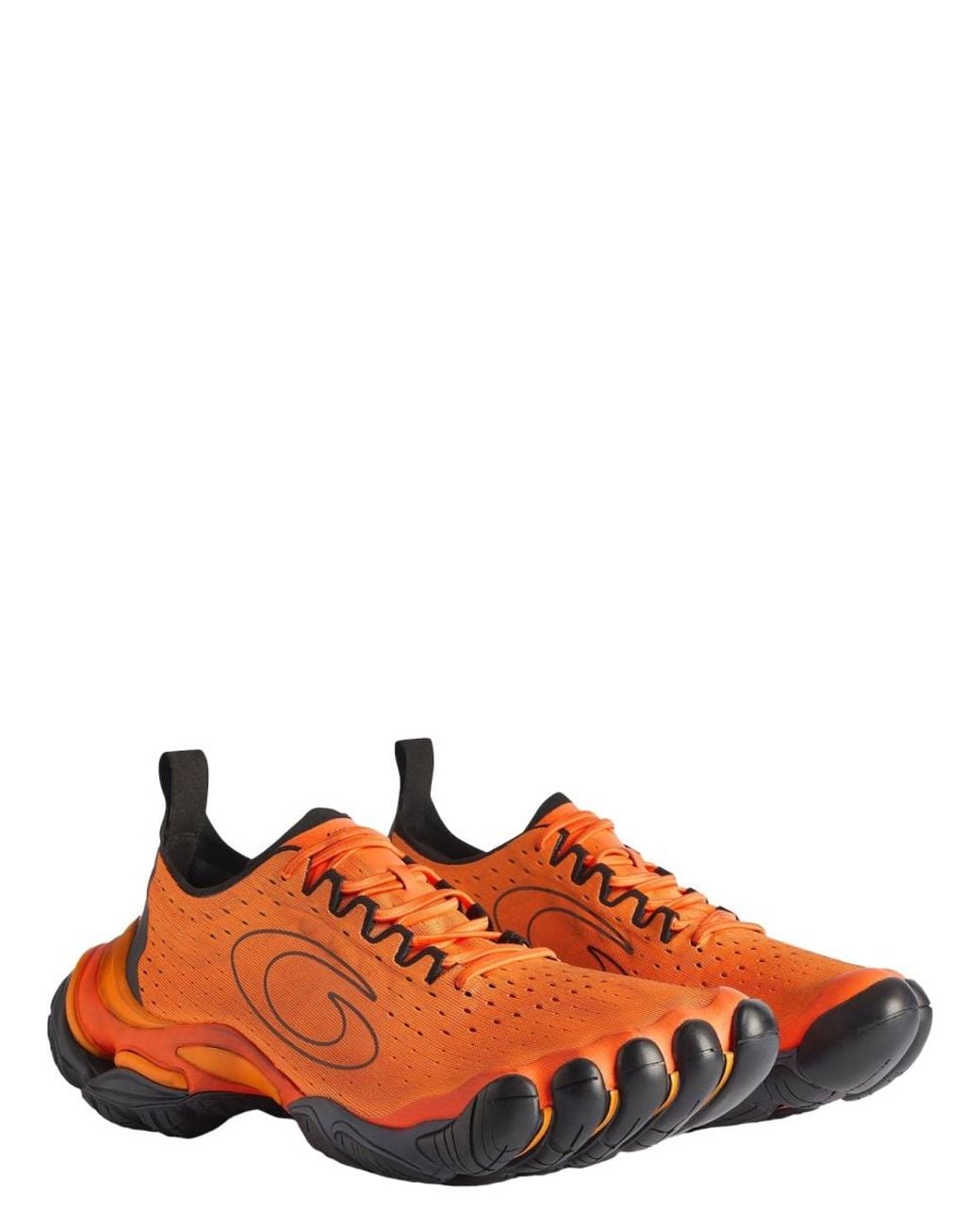 Balenciaga Orange Balenciaga Anatomic Runner Sneaker for men