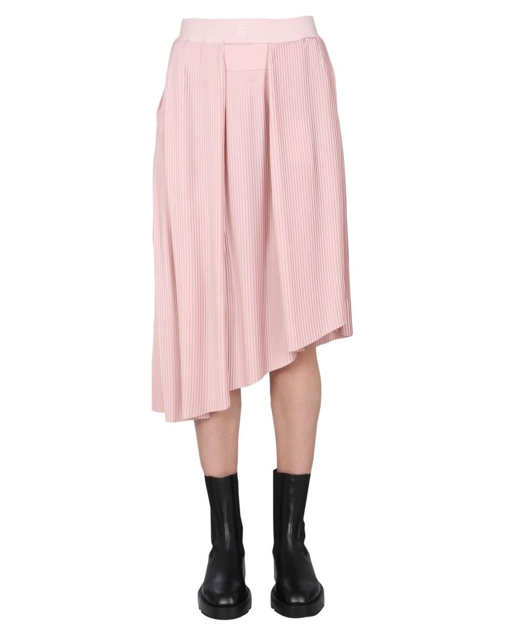 Givenchy Pink Plissé Skirt Not Specified