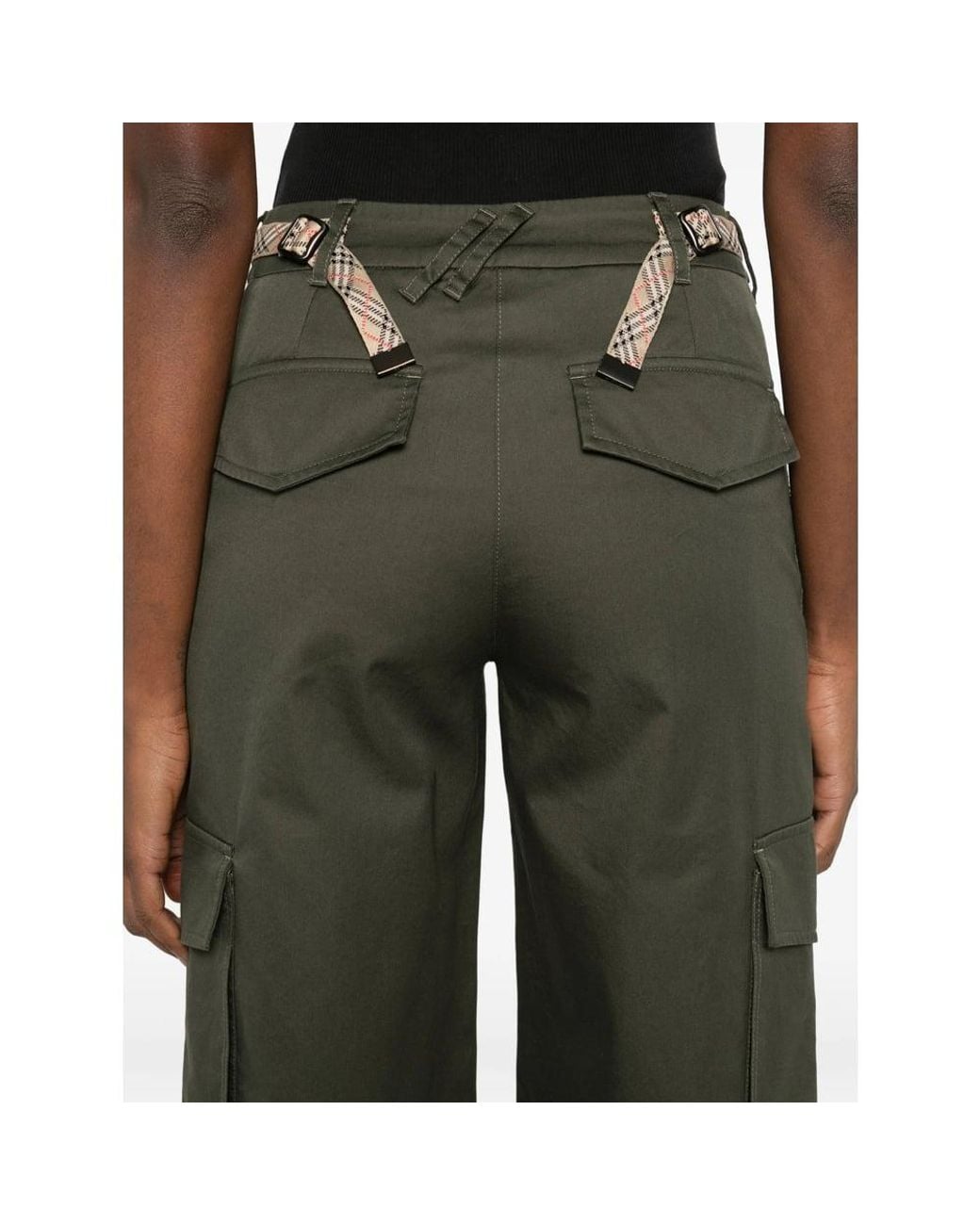 Burberry Green Trousers