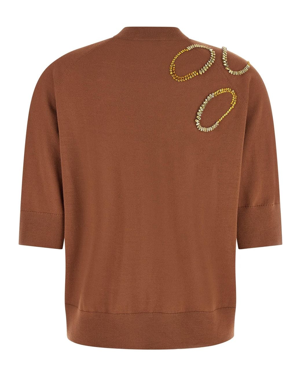 Dries Van Noten Brown 'Tuan' Sweater