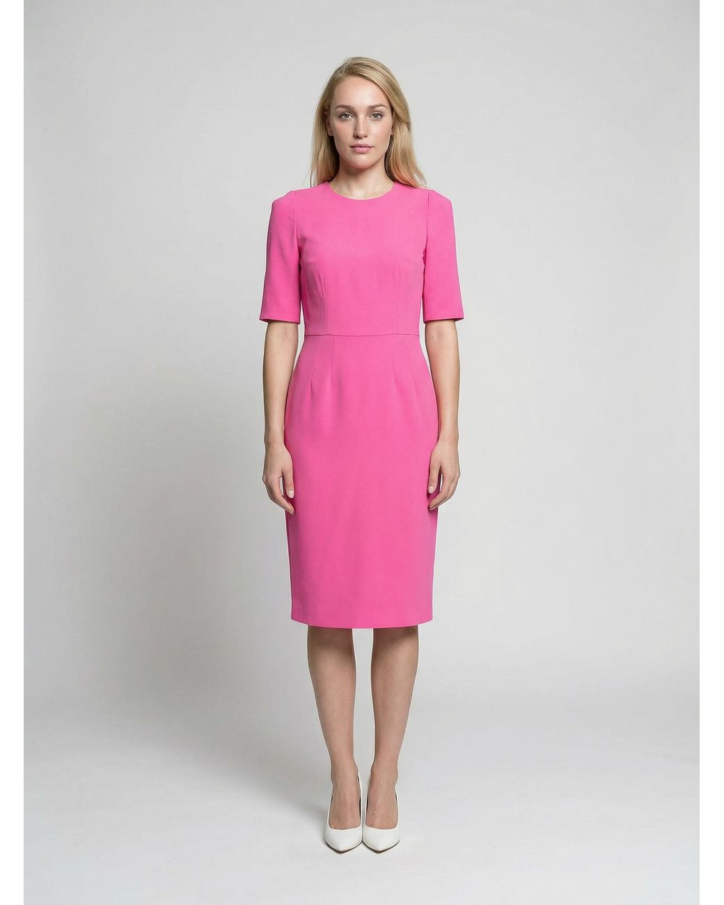 Dolce & Gabbana Pink Acetate Casual Dress