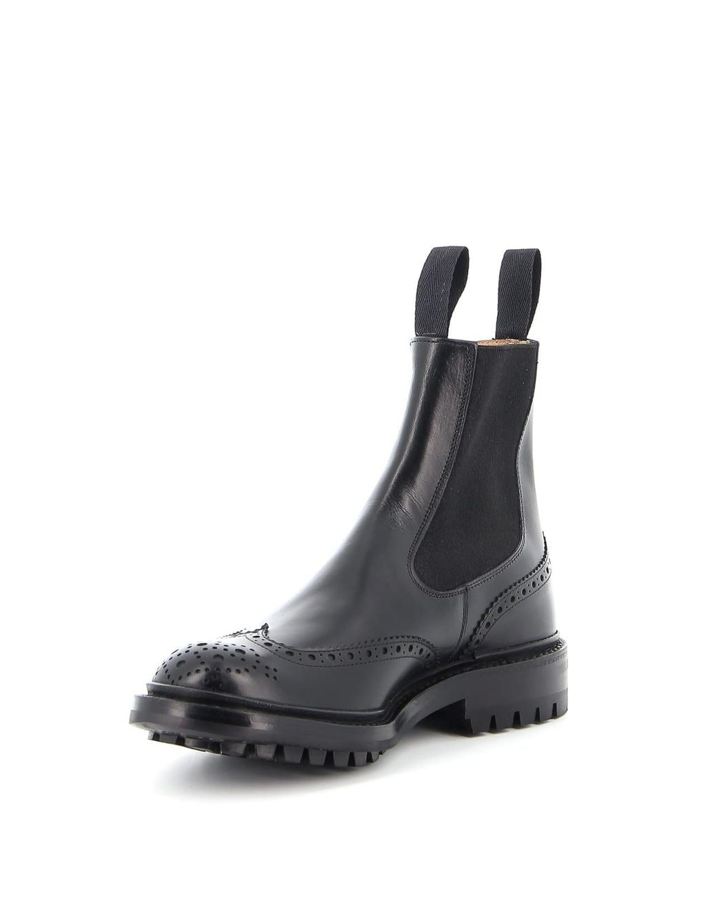 Tricker's Black Henry Commando for men