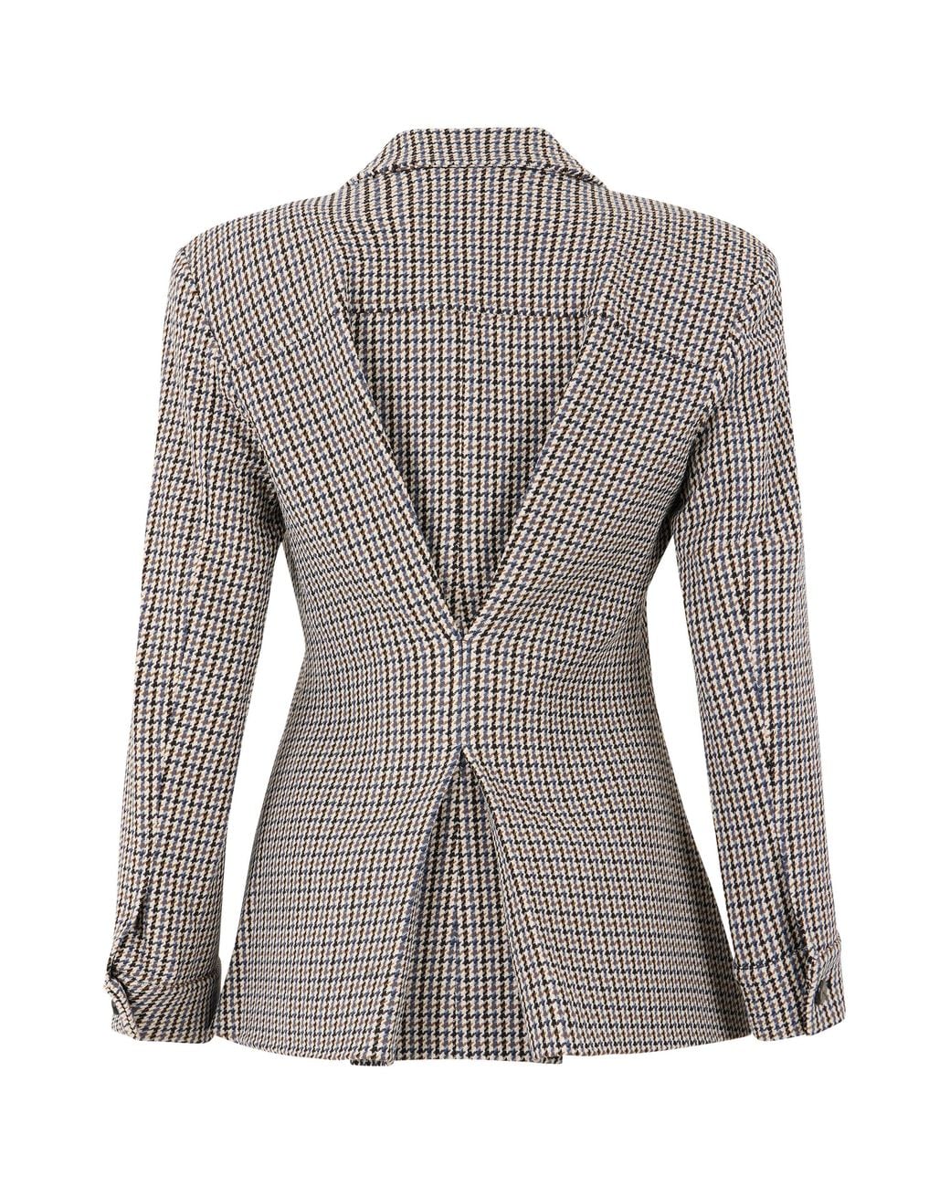 Veronica Beard Gray Twill Jacket Multicolour Polyester