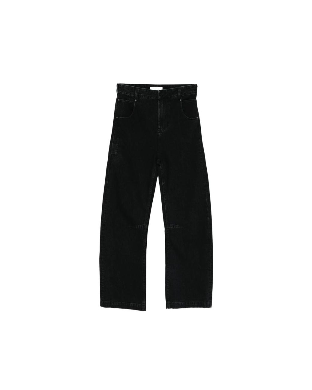 Entire studios Black Wide-Leg Jeans
