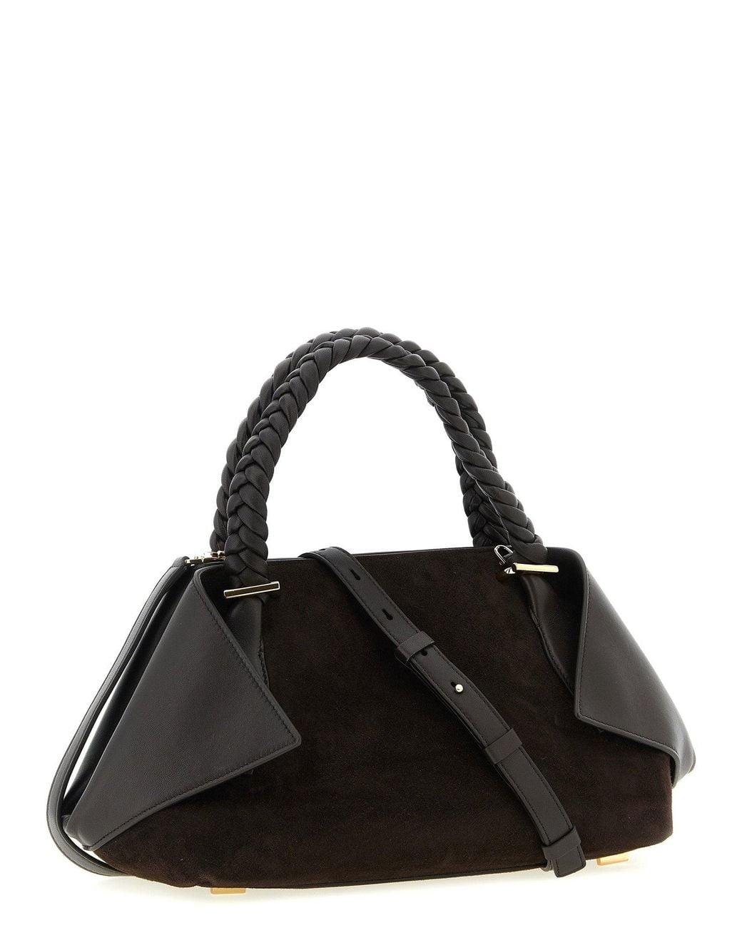 Ferragamo Black Top Handle Bag